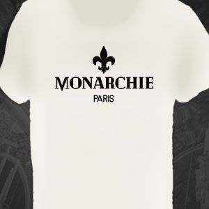 T-Shirt Blanc Logo Noir