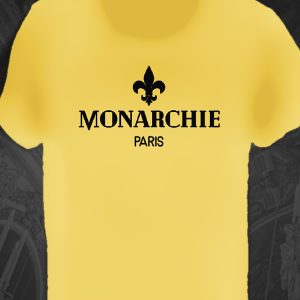 T-Shirt Jaune Logo Noir